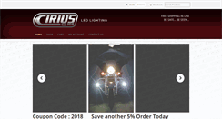 Desktop Screenshot of ciriususa.com